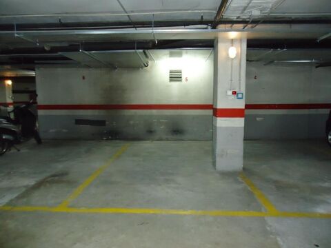 Parking space in the Eixample